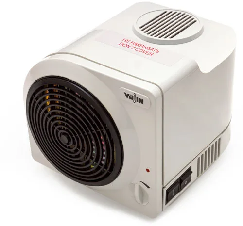 Fan heater manufactured by Yujin